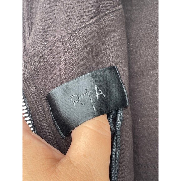 RTA Isabella vinyl minidress size Large - Picture 9 of 12